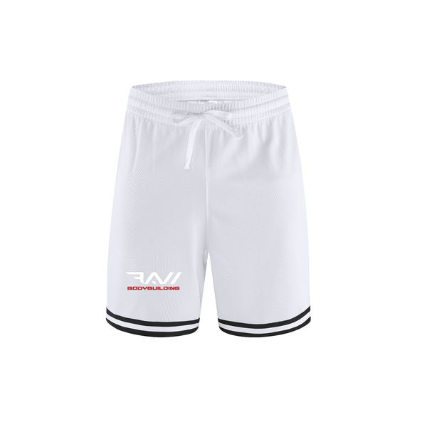 Classic Stripe Trim Basketball Shorts