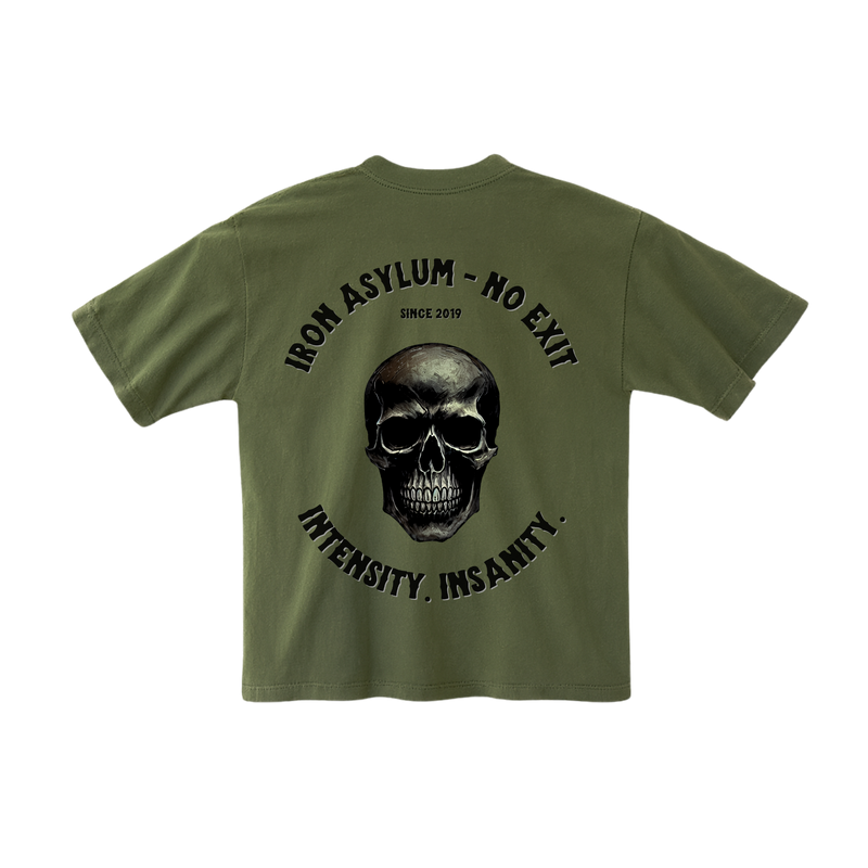 " Iron Asylum " - Oversize T