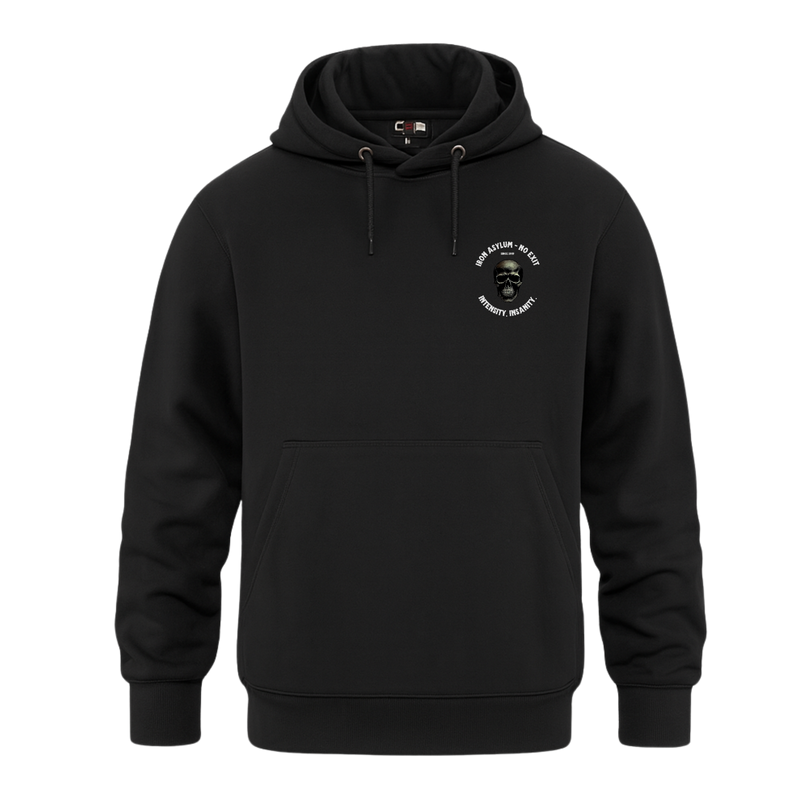 " Iron Asylum " - Premium Heavyweight Hoodie