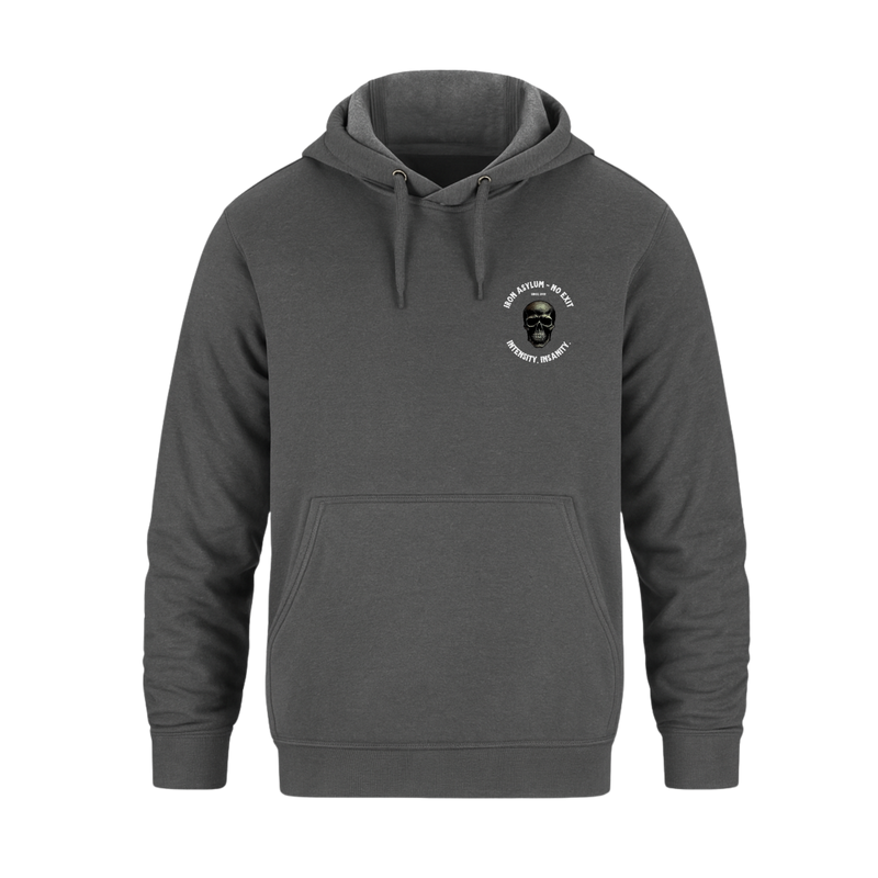 " Iron Asylum " - Premium Heavyweight Hoodie